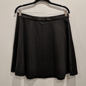 Black skater skirt